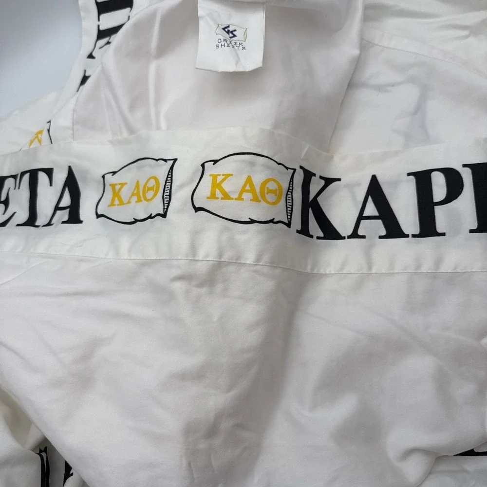KAO Kappa Alpha Theta full top sheet pillow case Greek Sheets